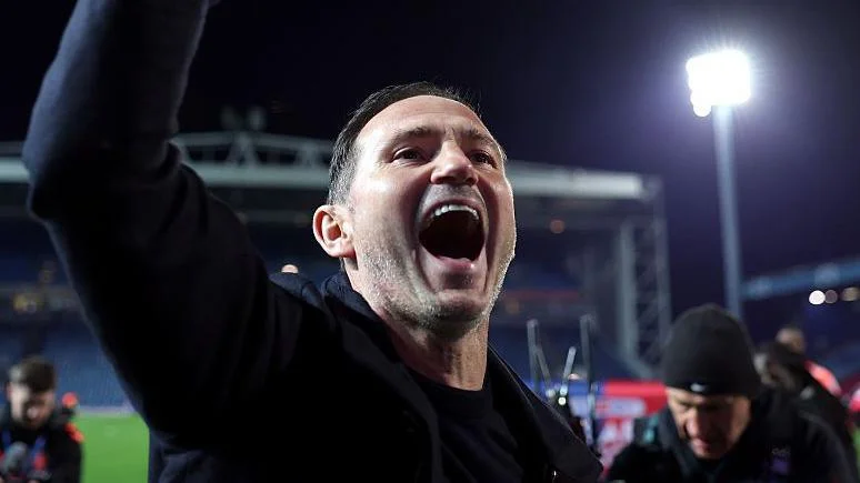 Frank Lampard celebrates